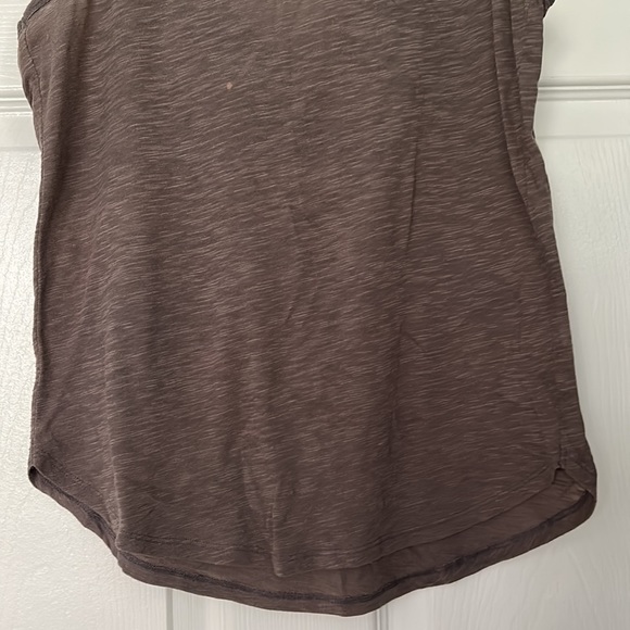 Athleta Organic Daily Cowl Tank Grey - Picture 5 of 8